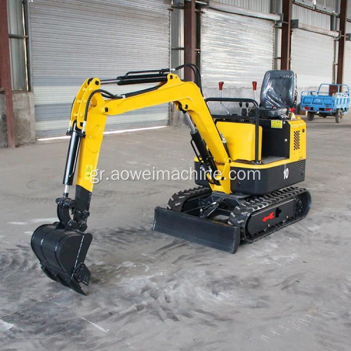 1 Ton Backhoe Bucket Hydraulic Rubber Track Crawler ηλεκτρικός μίνι εκσκαφέας